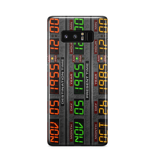 Back To The Future Time Circuits Galaxy Note 8 Case