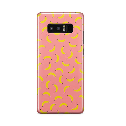 Bananas Fruit Pattern Pink Galaxy Note 8 Case