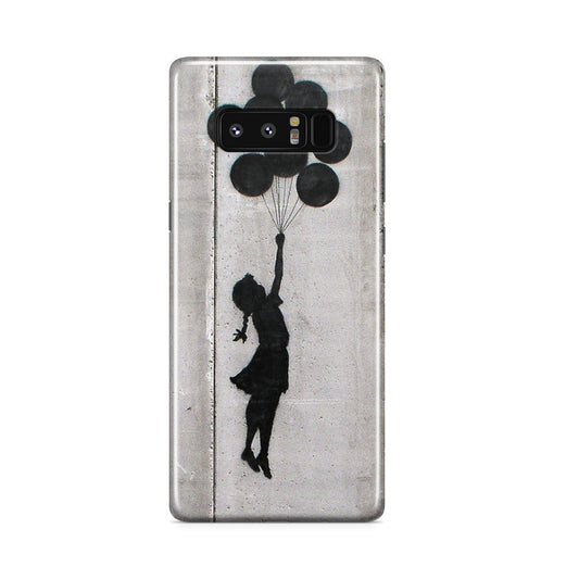 Banksy Girl With Balloons Galaxy Note 8 Case