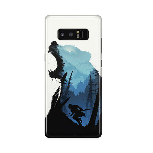 Bear Hunter Art Galaxy Note 8 Case