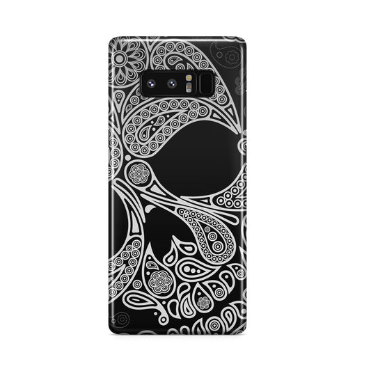 Black Skull Galaxy Note 8 Case