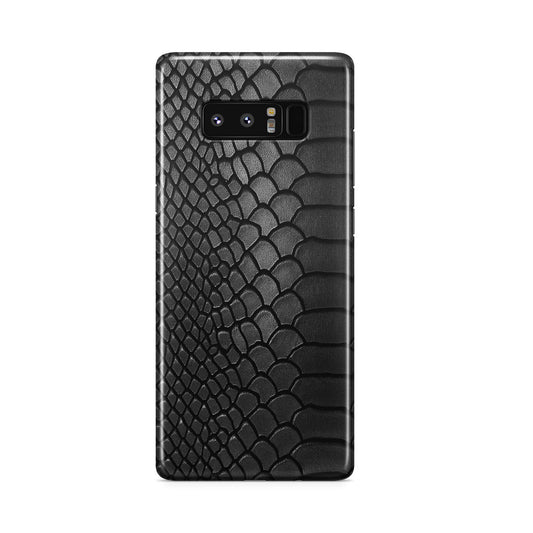 Black Snake Skin Texture Galaxy Note 8 Case