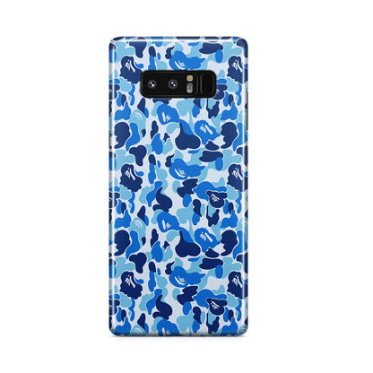 Blue Camo Galaxy Note 8 Case