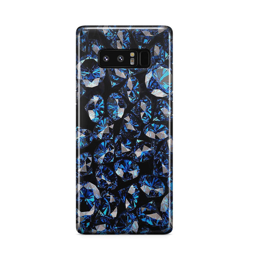 Blue Diamonds Pattern Galaxy Note 8 Case