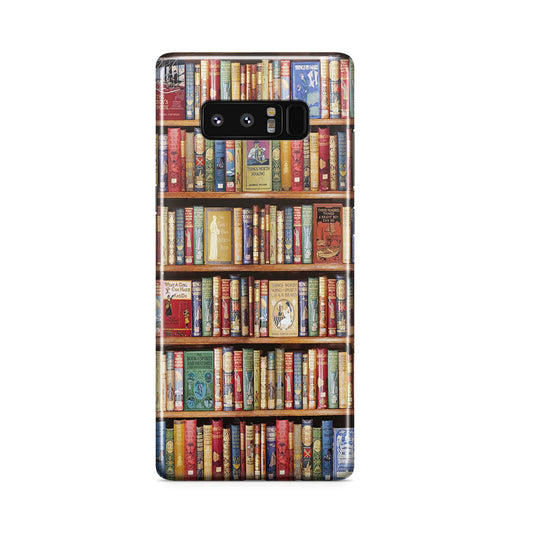 Bookshelf Library Galaxy Note 8 Case