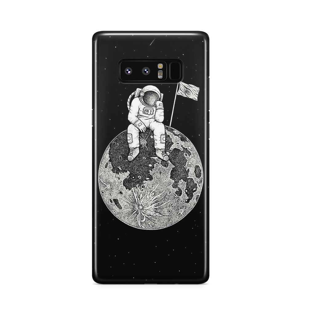 Bored Astronaut Galaxy Note 8 Case