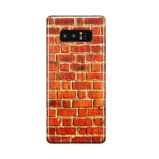 Brick Wall Pattern Galaxy Note 8 Case