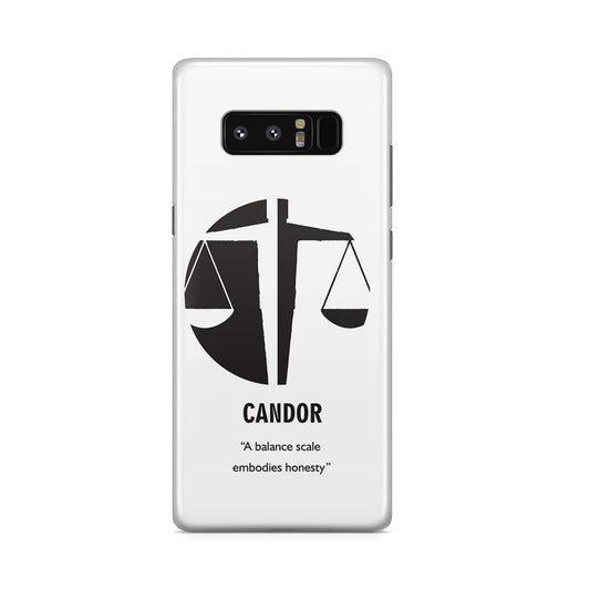 Candor Divergent Faction Galaxy Note 8 Case