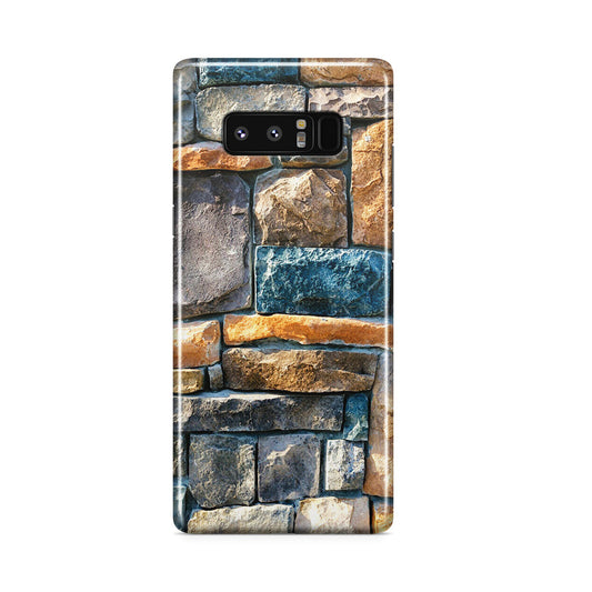 Colored Stone Piles Galaxy Note 8 Case