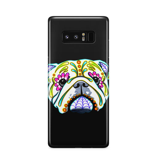 Colorful Bulldog Art Galaxy Note 8 Case