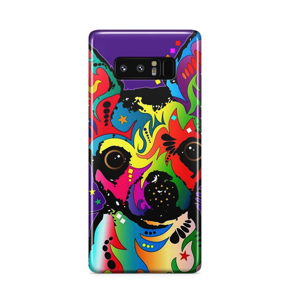 Colorful Chihuahua Galaxy Note 8 Case