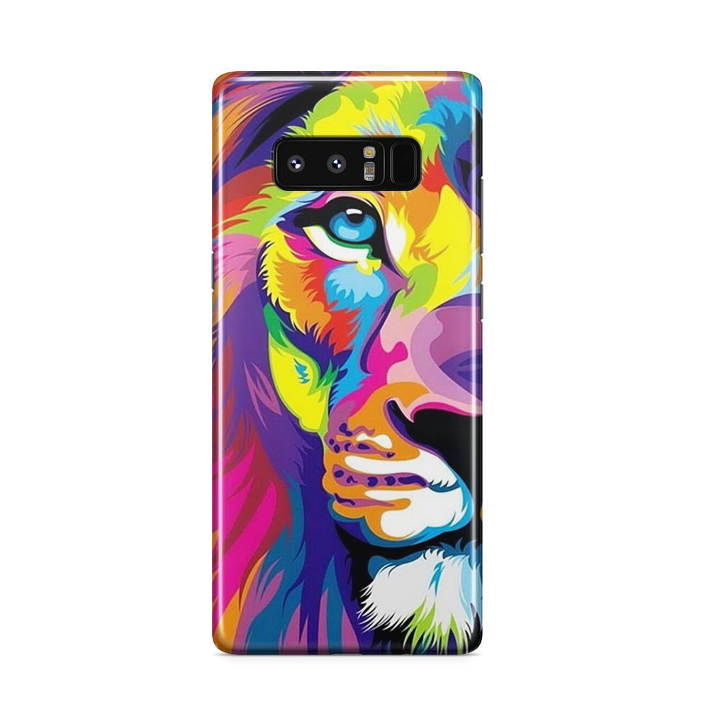 Colorful Lion Galaxy Note 8 Case