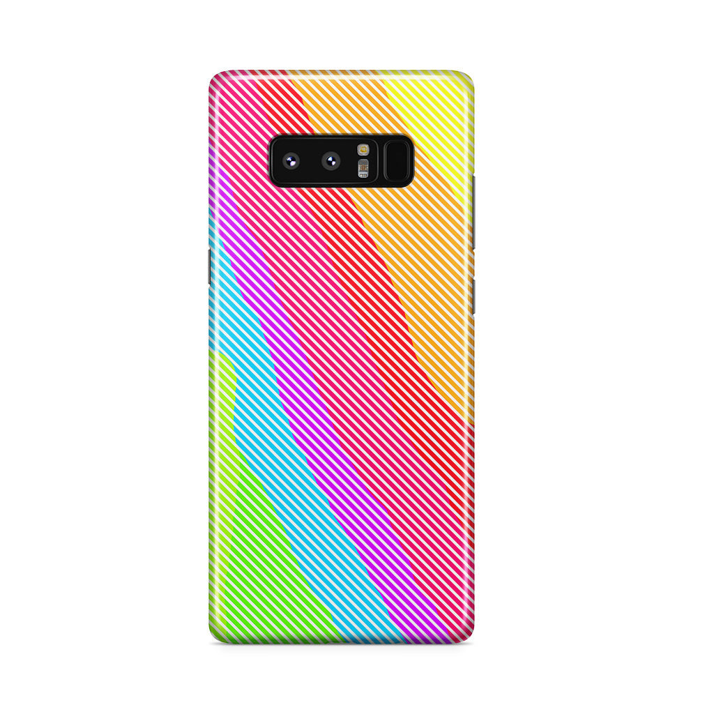 Colorful Stripes Galaxy Note 8 Case