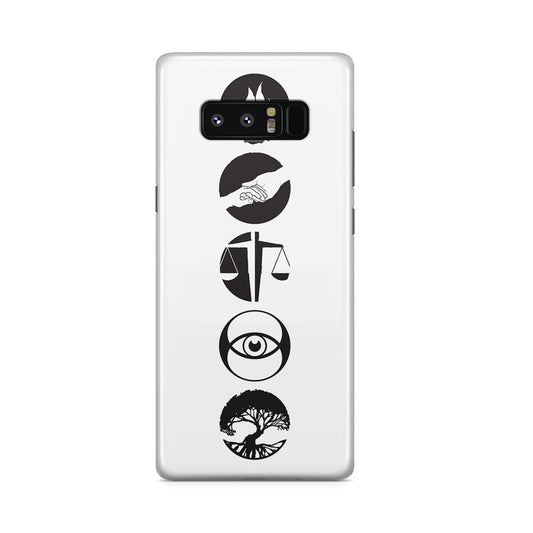 Divergent Factions Galaxy Note 8 Case