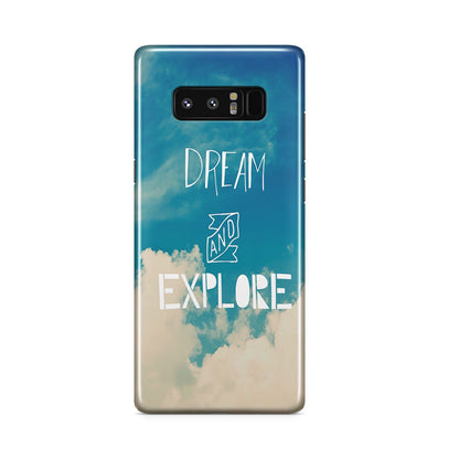 Dream and Explore Galaxy Note 8 Case