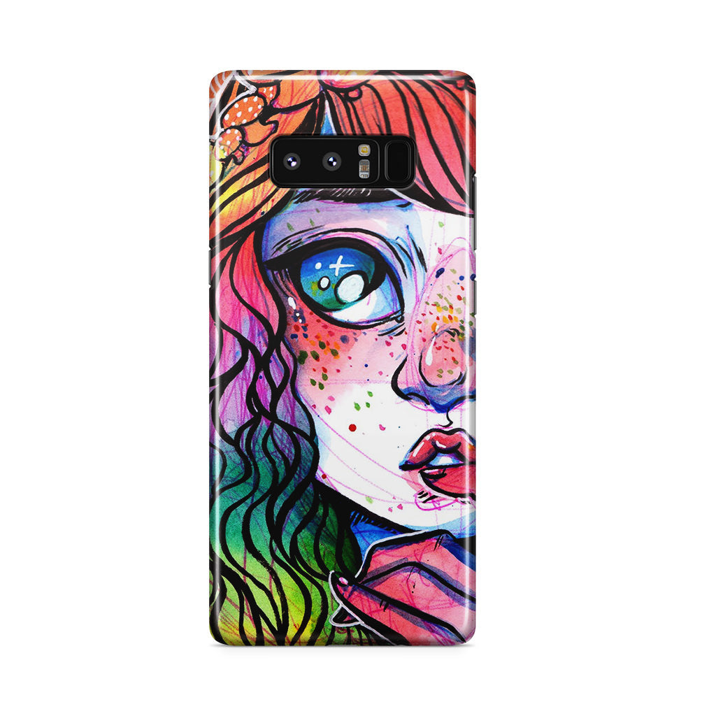 Eyes And Braids Galaxy Note 8 Case