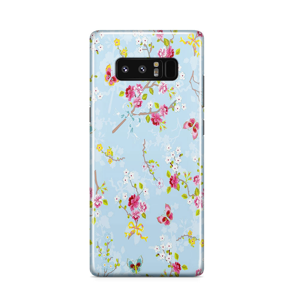 Floral Summer Wind Galaxy Note 8 Case