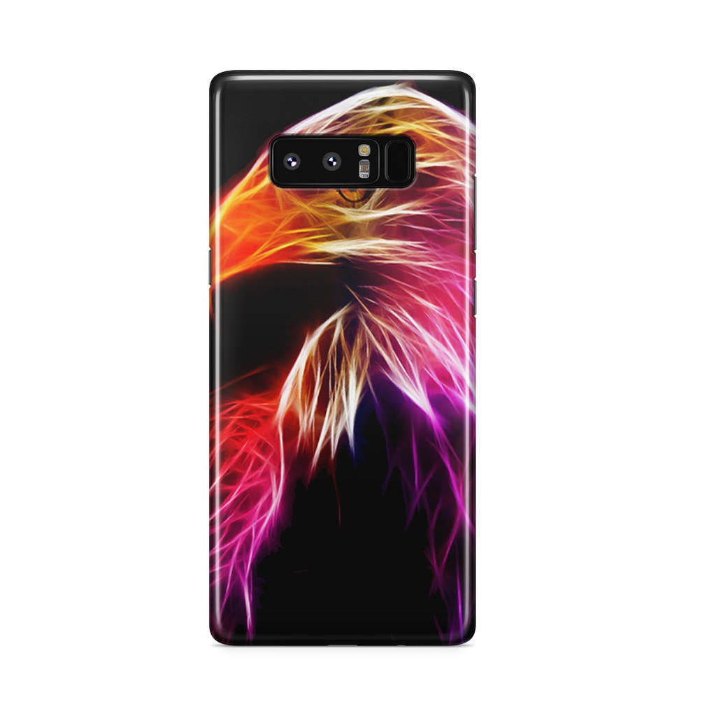 Fractal Eagle Galaxy Note 8 Case