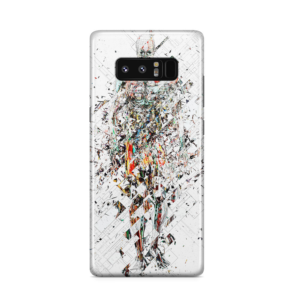 Fragmantacia Art Human Abstract Galaxy Note 8 Case