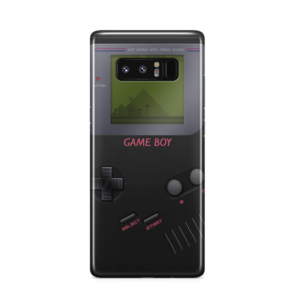 Game Boy Black Model Galaxy Note 8 Case