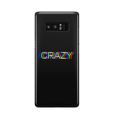 Glitch Crazy Galaxy Note 8 Case