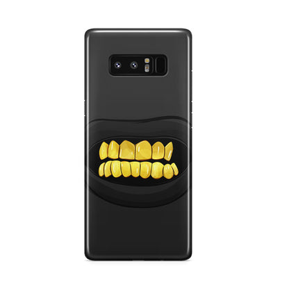 Gold Grillz Galaxy Note 8 Case