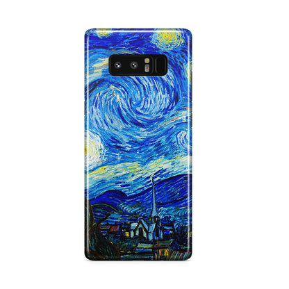 Hogwarts Starry Night Galaxy Note 8 Case