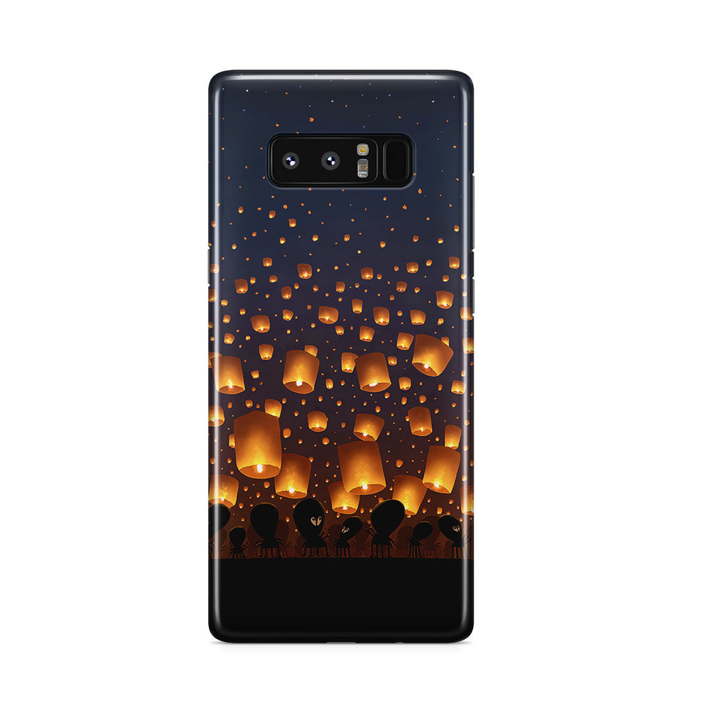 Lanterns Light Galaxy Note 8 Case