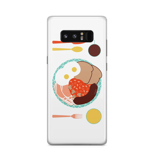 London Breakfast Galaxy Note 8 Case