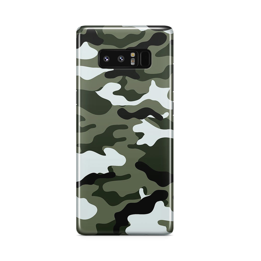 Military Green Camo Galaxy Note 8 Case