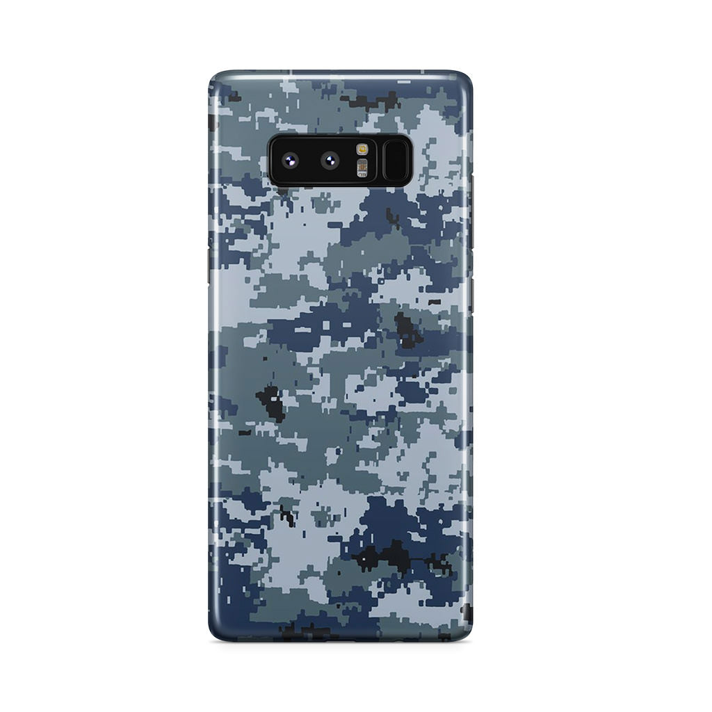 Navy Camo Galaxy Note 8 Case