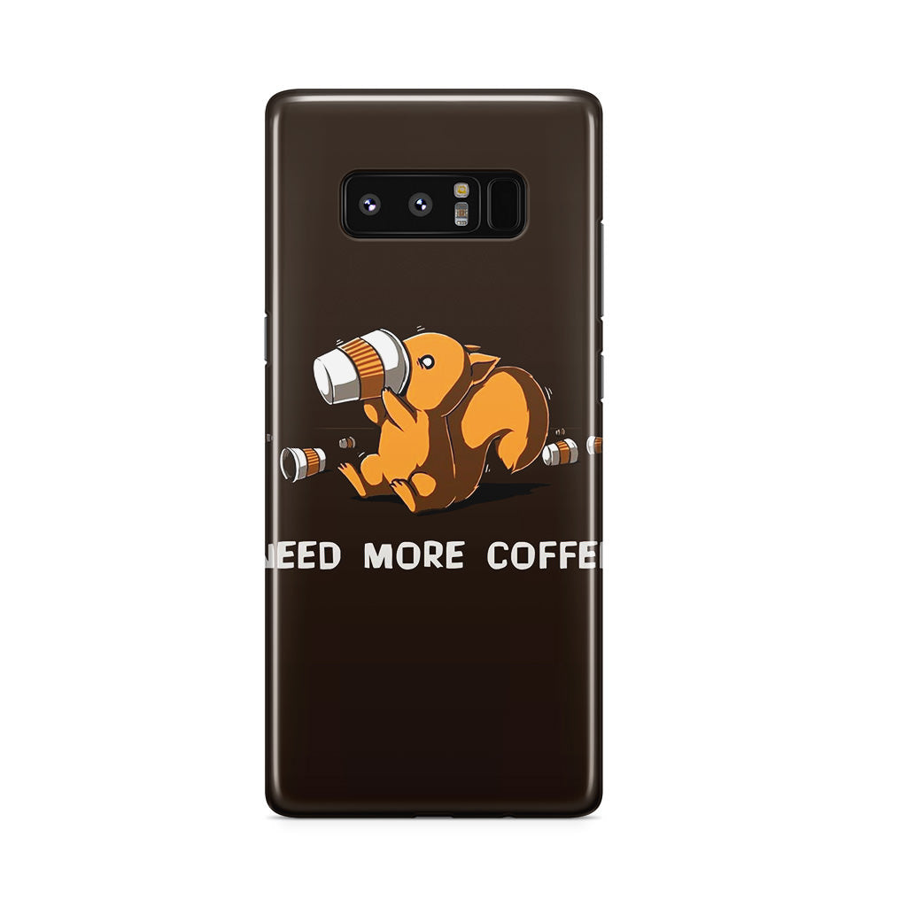 Need More Coffee Programmer Story Galaxy Note 8 Case