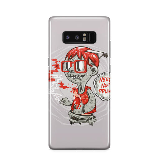 Nerd Not Drunk Zombie Galaxy Note 8 Case