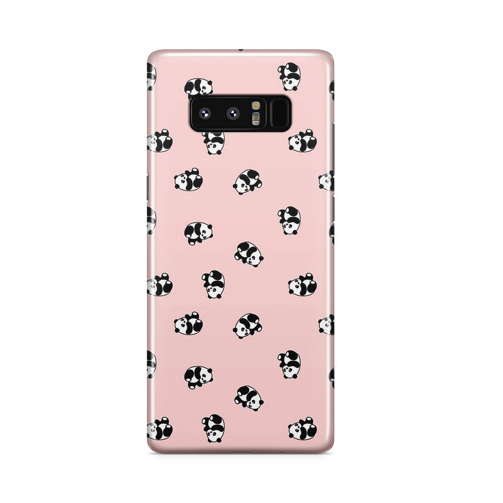 Pandas Pattern Galaxy Note 8 Case