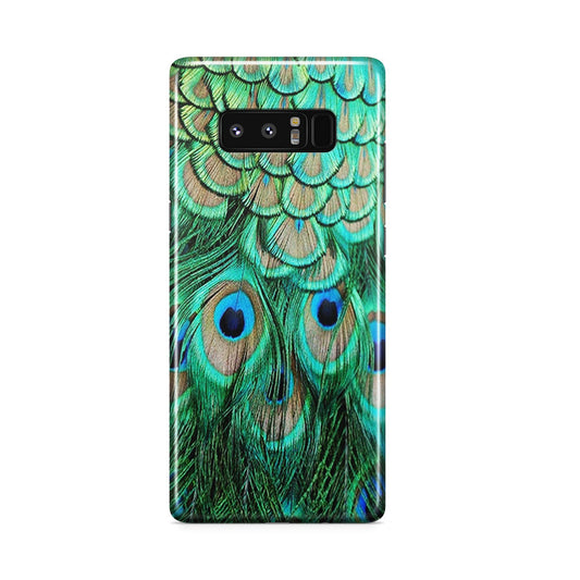 Peacock Feather Galaxy Note 8 Case