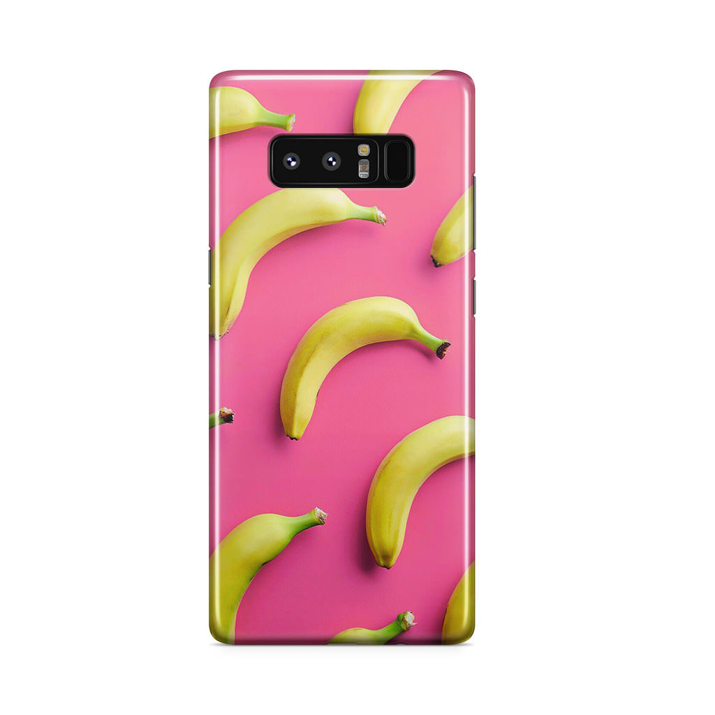 Real Bananas Fruit Pattern Galaxy Note 8 Case