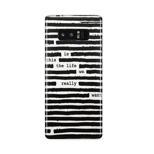 Roger Waters Is This the Life We Really Want Galaxy Note 8 Case