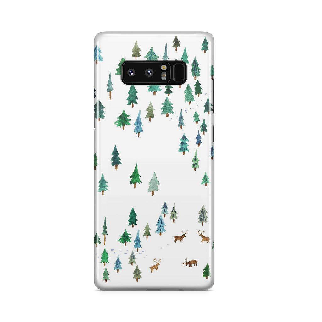 Snow Everywhere Galaxy Note 8 Case