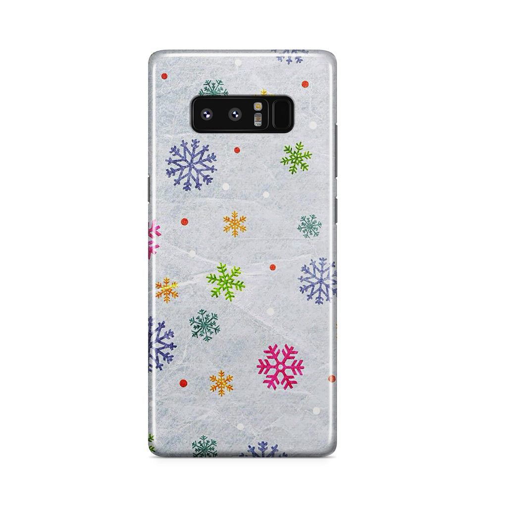 Snowflake Galaxy Note 8 Case