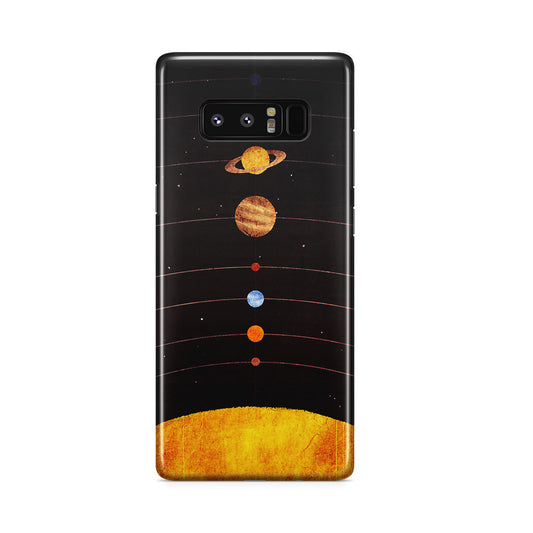 Solar System Galaxy Note 8 Case