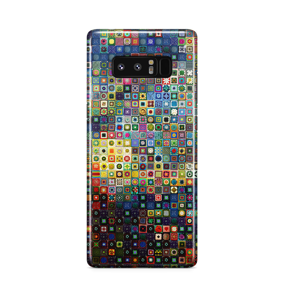 Starry Night Tiles Galaxy Note 8 Case