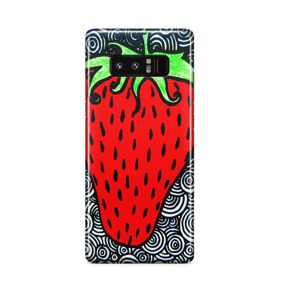 Strawberry Fields Forever Galaxy Note 8 Case