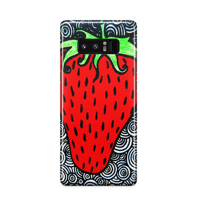 Strawberry Fields Forever Galaxy Note 8 Case