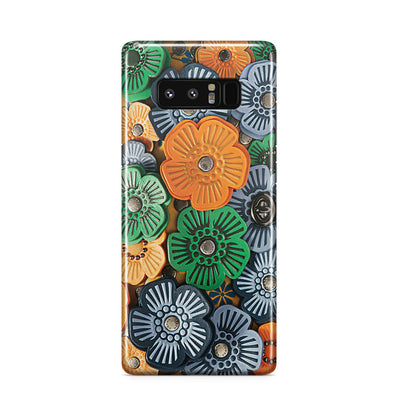 Tea Rose Applique Galaxy Note 8 Case