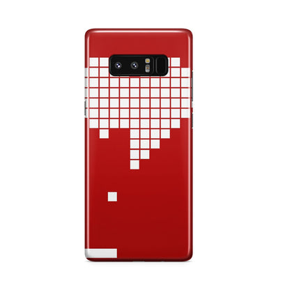 Tetris Heart Galaxy Note 8 Case