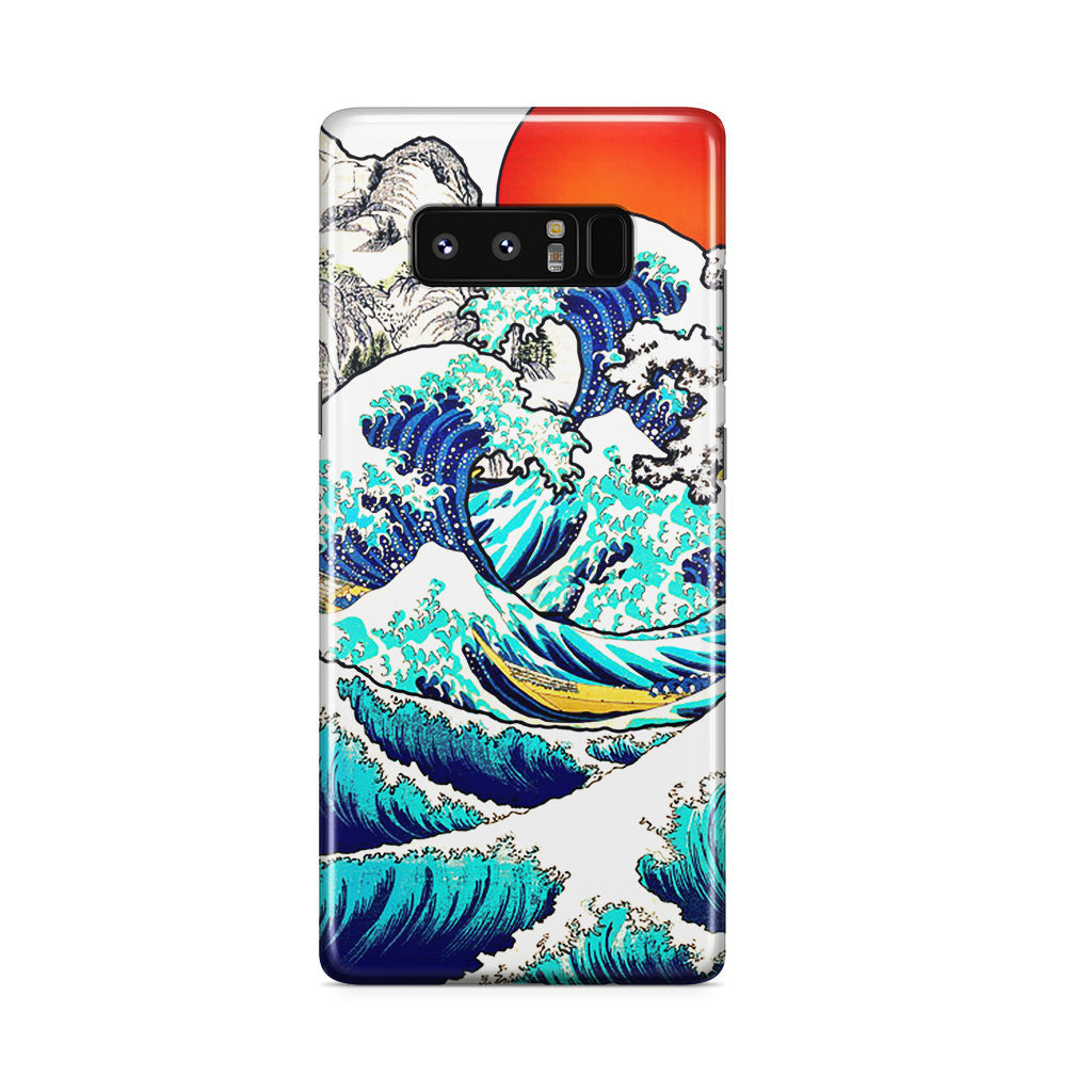 The Great Wave off Kanagawa Galaxy Note 8 Case