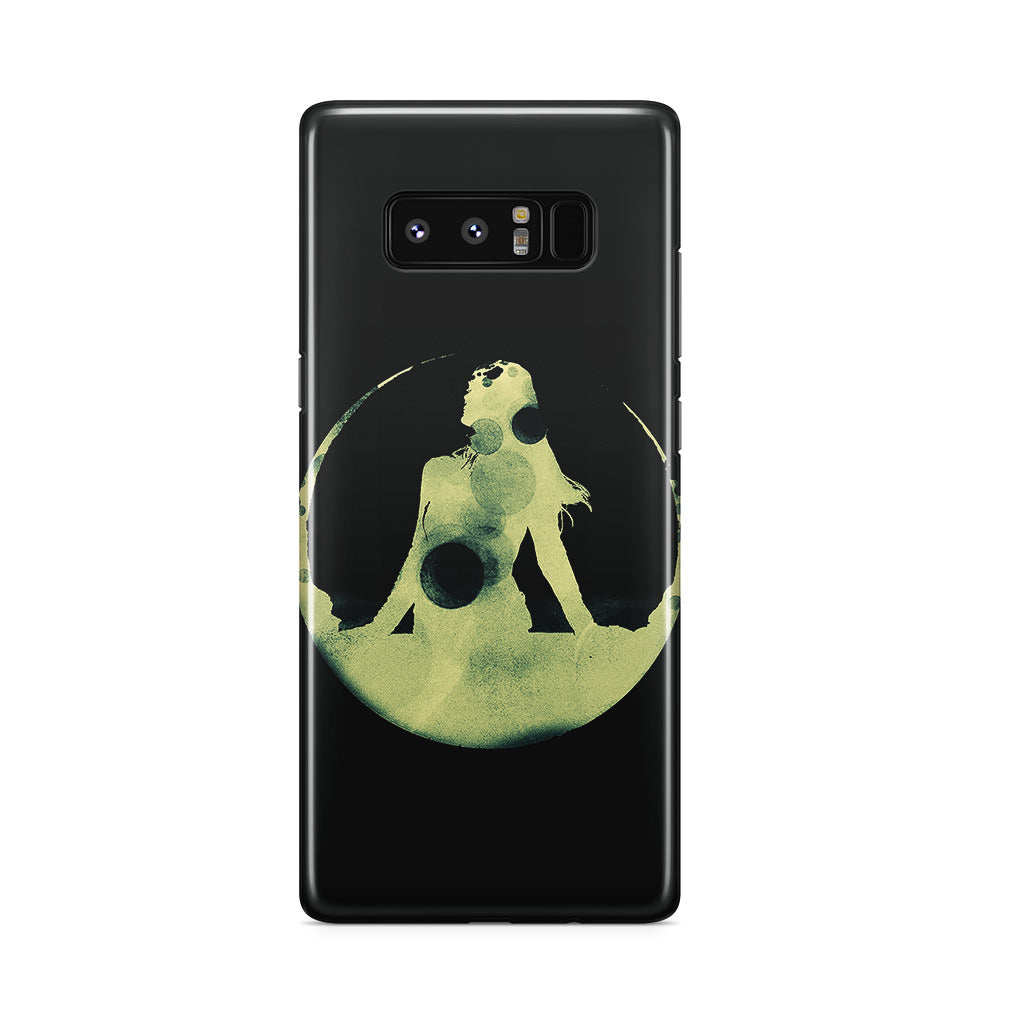 Tycho Costalbrake Dark Green Girl Galaxy Note 8 Case