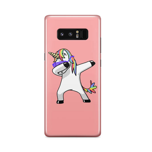 Unicorn Dabbing Pink Galaxy Note 8 Case