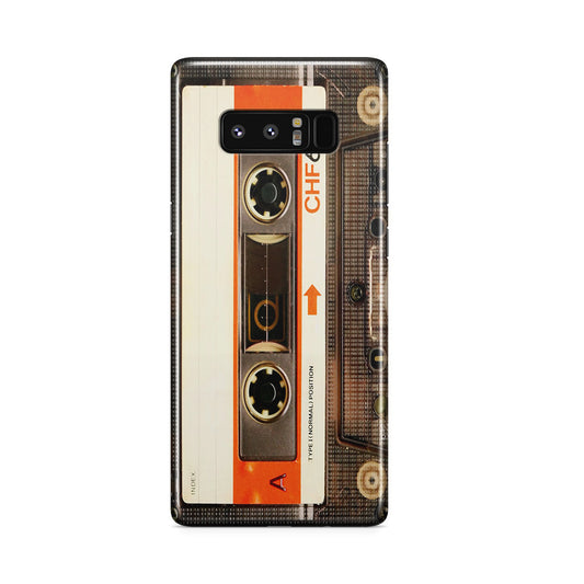 Vintage Audio Cassette Galaxy Note 8 Case