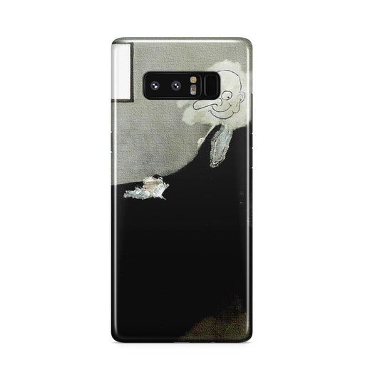 Whistler's Mother by Mr. Bean Galaxy Note 8 Case